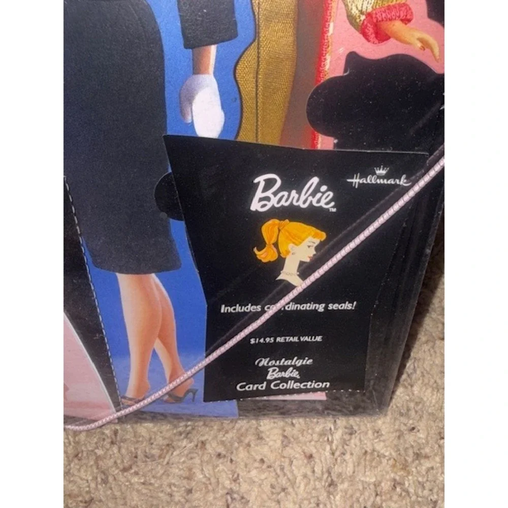 Hallmark Nostalgic Barbie Card Collection with Seals New‎
